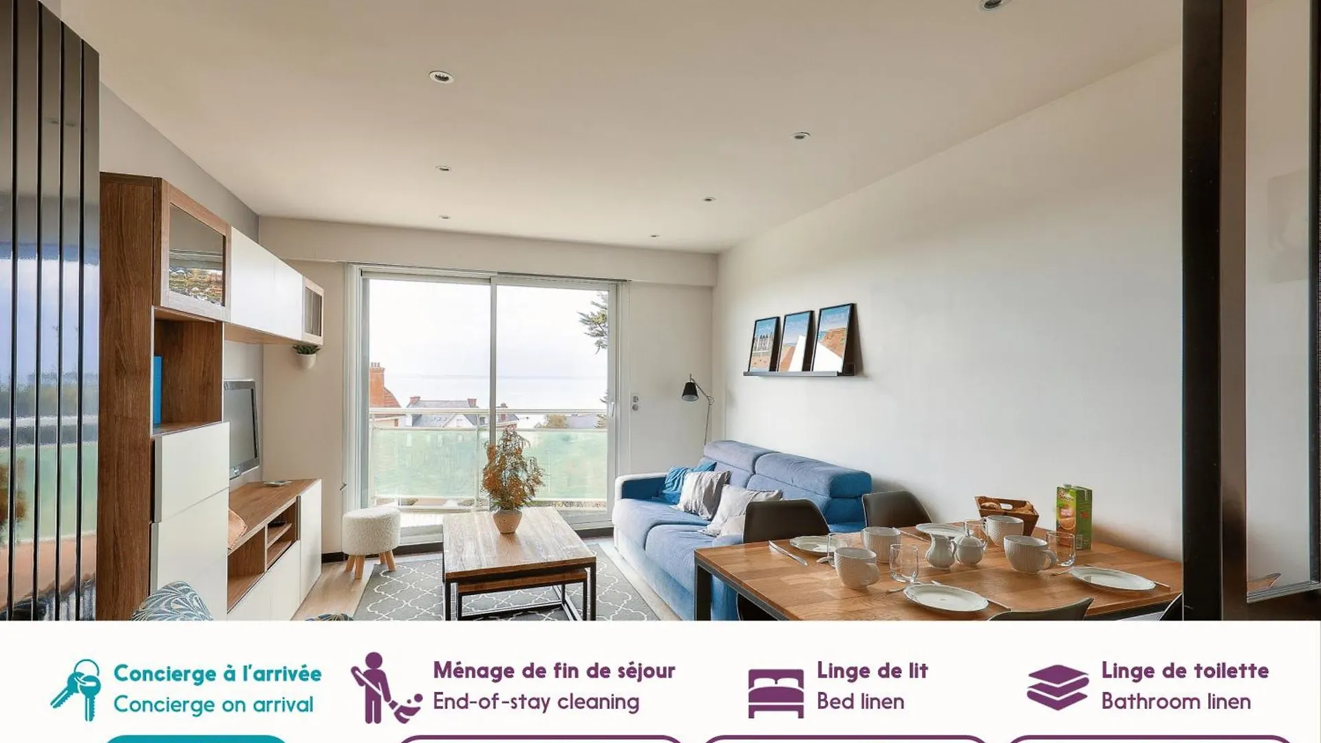 Charmant Appartement Pour 4 A Pleneuf-Val-Andre